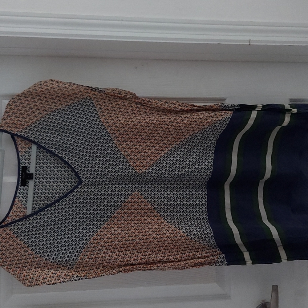 Jcrew 100%Silk tunic shirt szXS